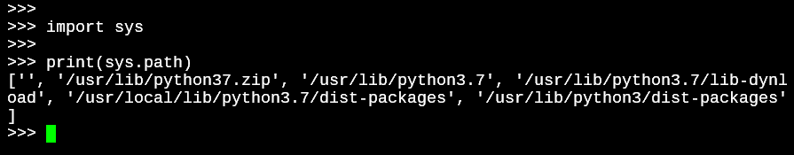 Sys Path In Python Linux