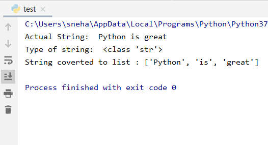 Convert String To List In Python Askpython