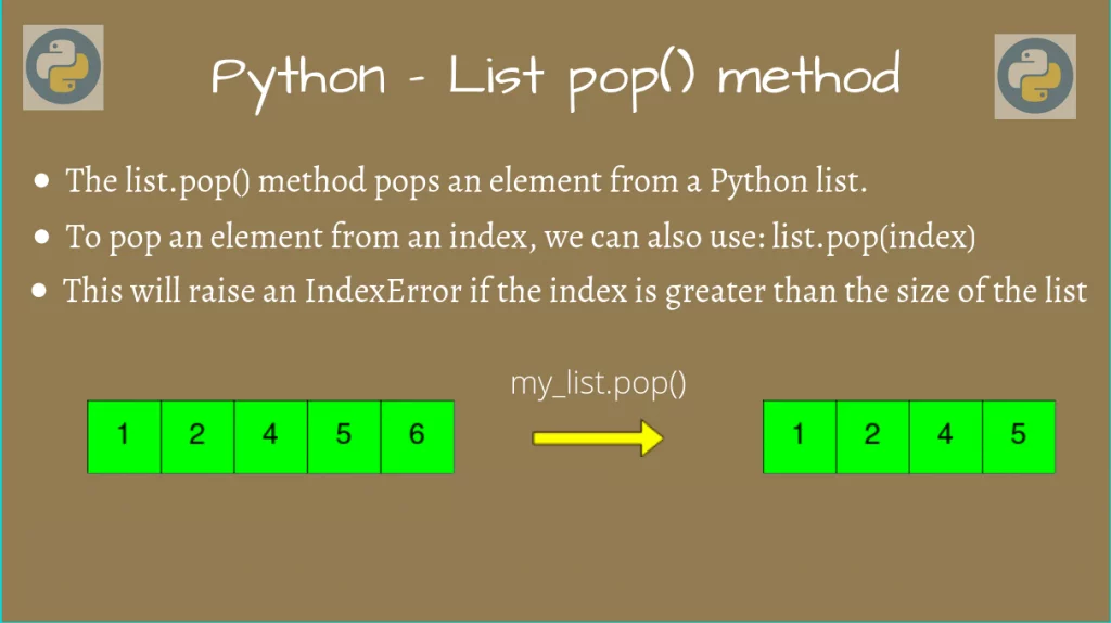 Python 3.7: How To Use The Set Pop() Method In Python 