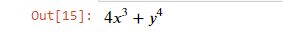 Partial Differentiation W R T X solve derivatives in Python