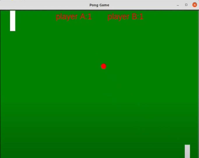 Pong - easy games in Python