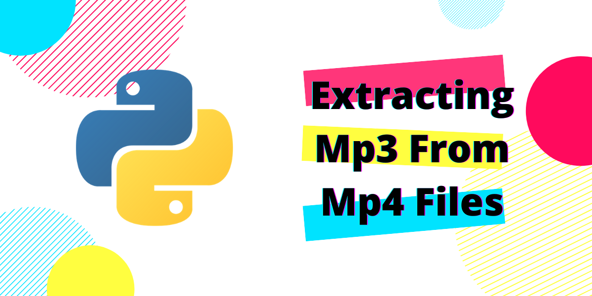 Download Audio from : Convert MP4 to MP3 [Python + Pytube +