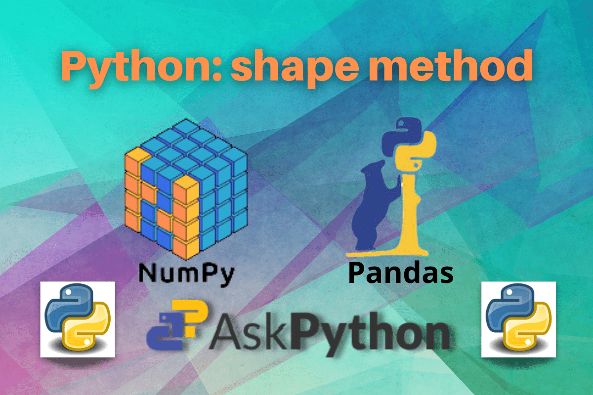 Python Shape Method 