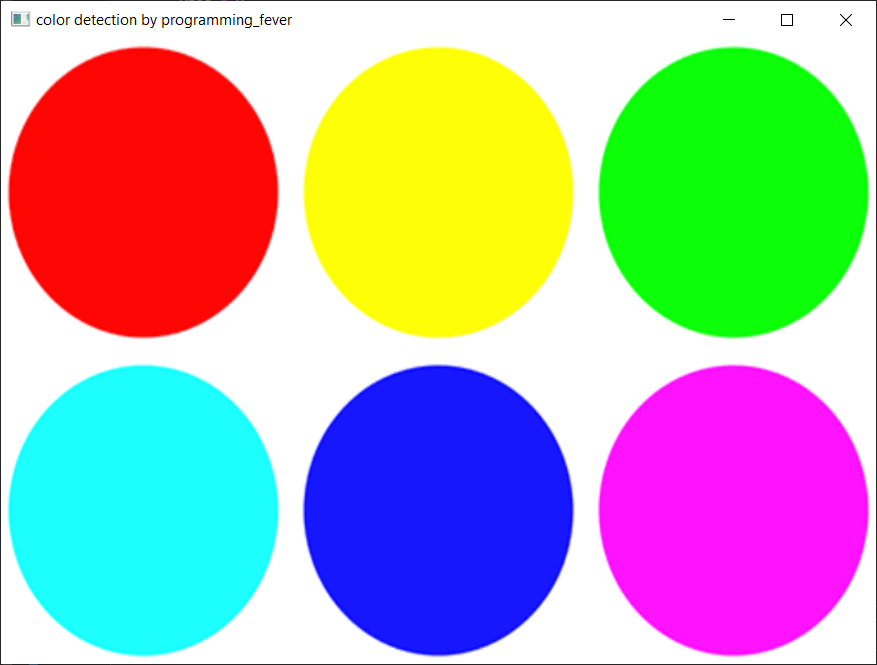 Color Detection Using Python Beginner S Reference Askpython