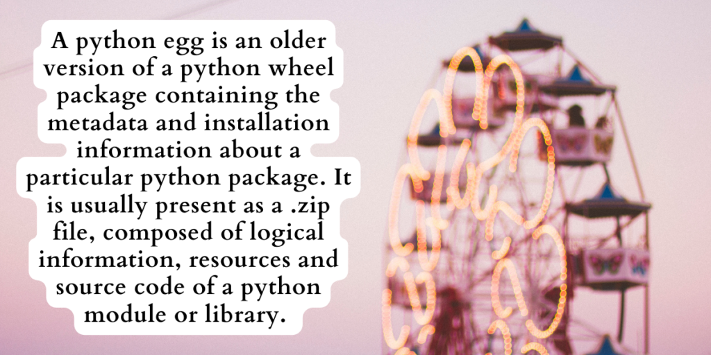 What Is A Python Egg File