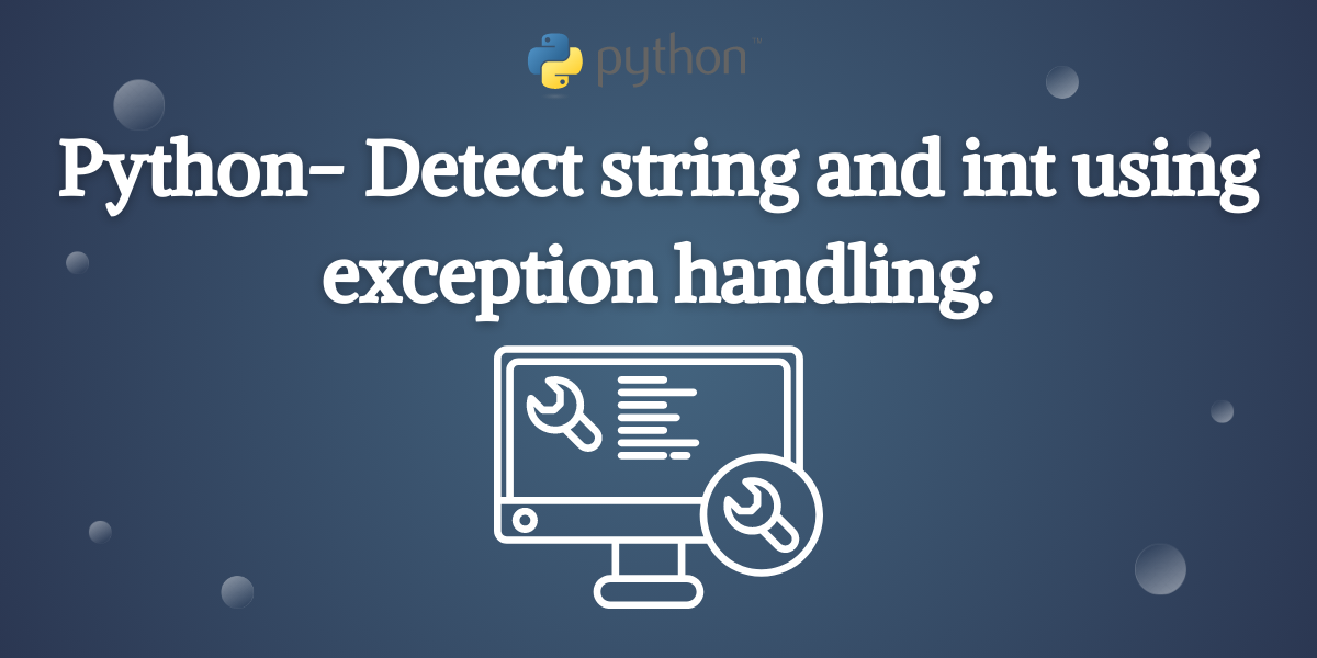 Python Exception Handling, Exception Handling in Python